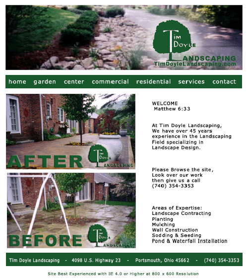 Tim Doyle Landscaping - For all your Landscaping needs!